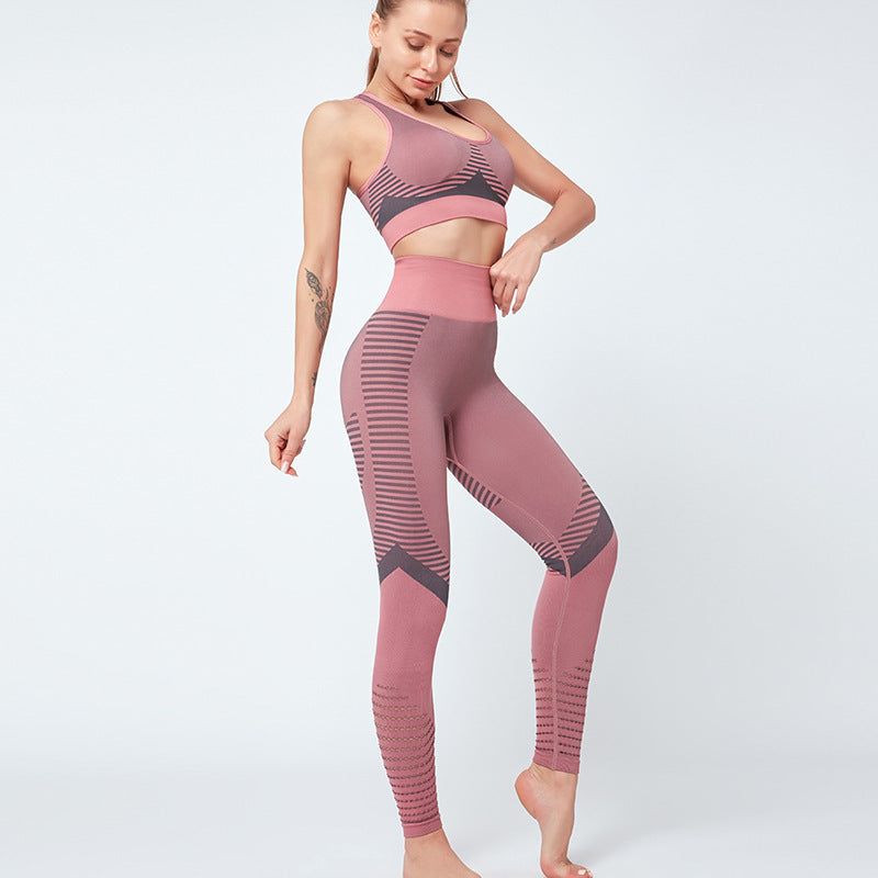 Seamless High-Waist Yoga Pants