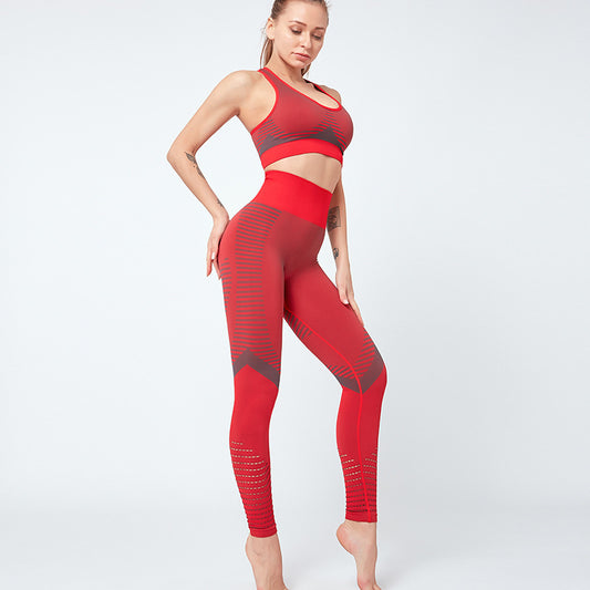 Seamless High-Waist Yoga Pants