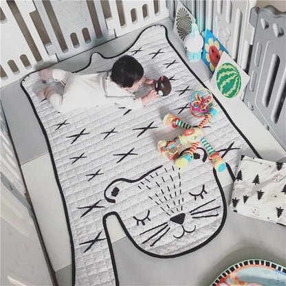 Baby Play Mat White Tiger Rug