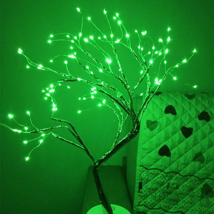 USB LED Fire Tree Lamp